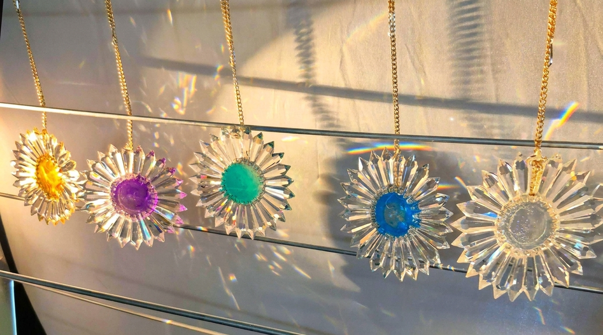 6-Inch Color Prism Suncatcher – Asfour Crystal Rainbows – SunRain